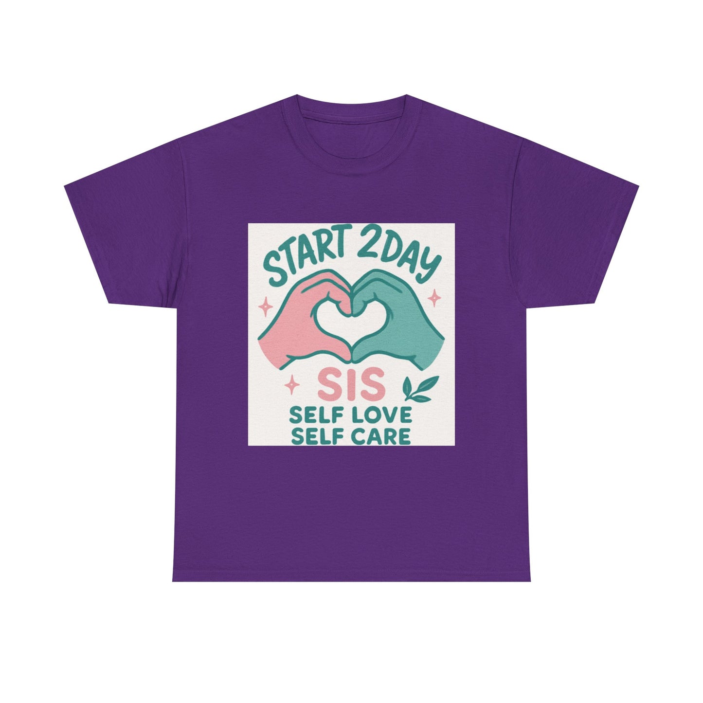 Self Love Motivational Tee, Unisex Cotton T-Shirt for Self-Care, Gifts for Friends, Positive Vibes, Everyday Wear, Inspirational Shirt