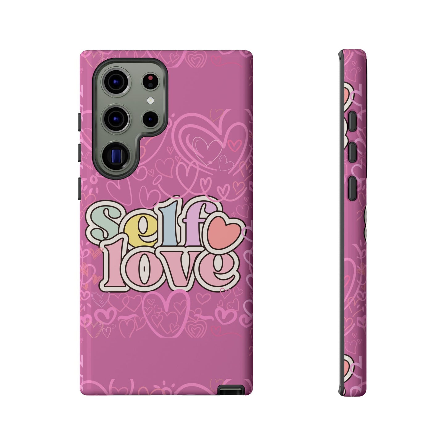 Self Love Phone Case - Cute, Trendy iPhone Cover, Gift for Friends, Positive Affirmation, Valentine’s Day, Self-Care Essentials
