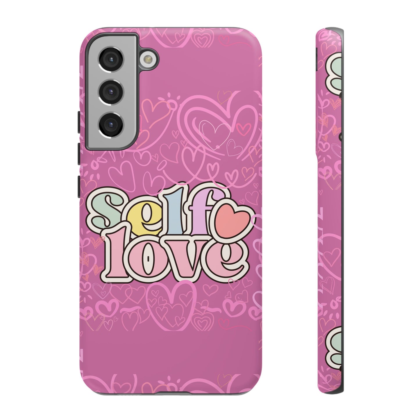 Self Love Phone Case - Cute, Trendy iPhone Cover, Gift for Friends, Positive Affirmation, Valentine’s Day, Self-Care Essentials