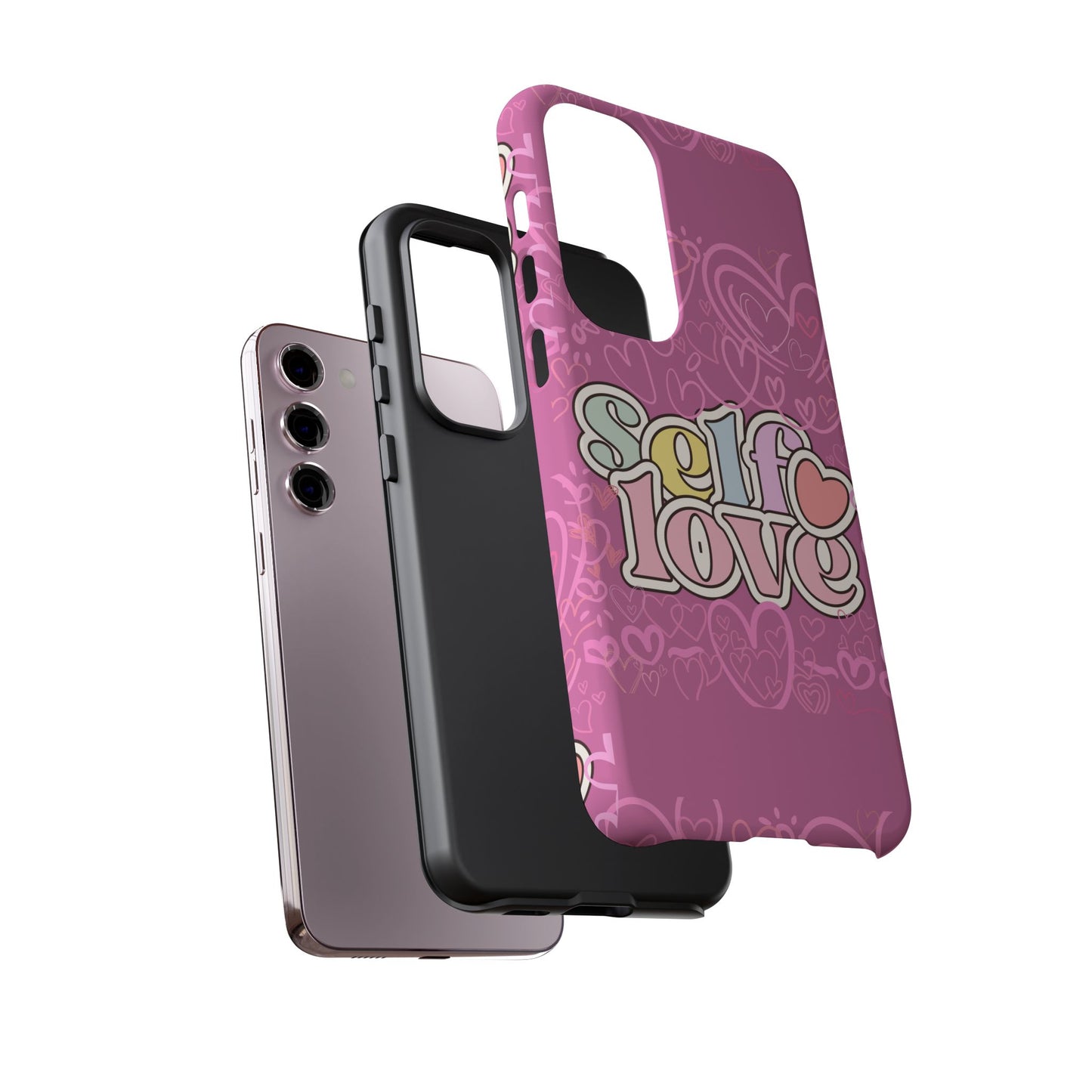 Self Love Phone Case - Cute, Trendy iPhone Cover, Gift for Friends, Positive Affirmation, Valentine’s Day, Self-Care Essentials