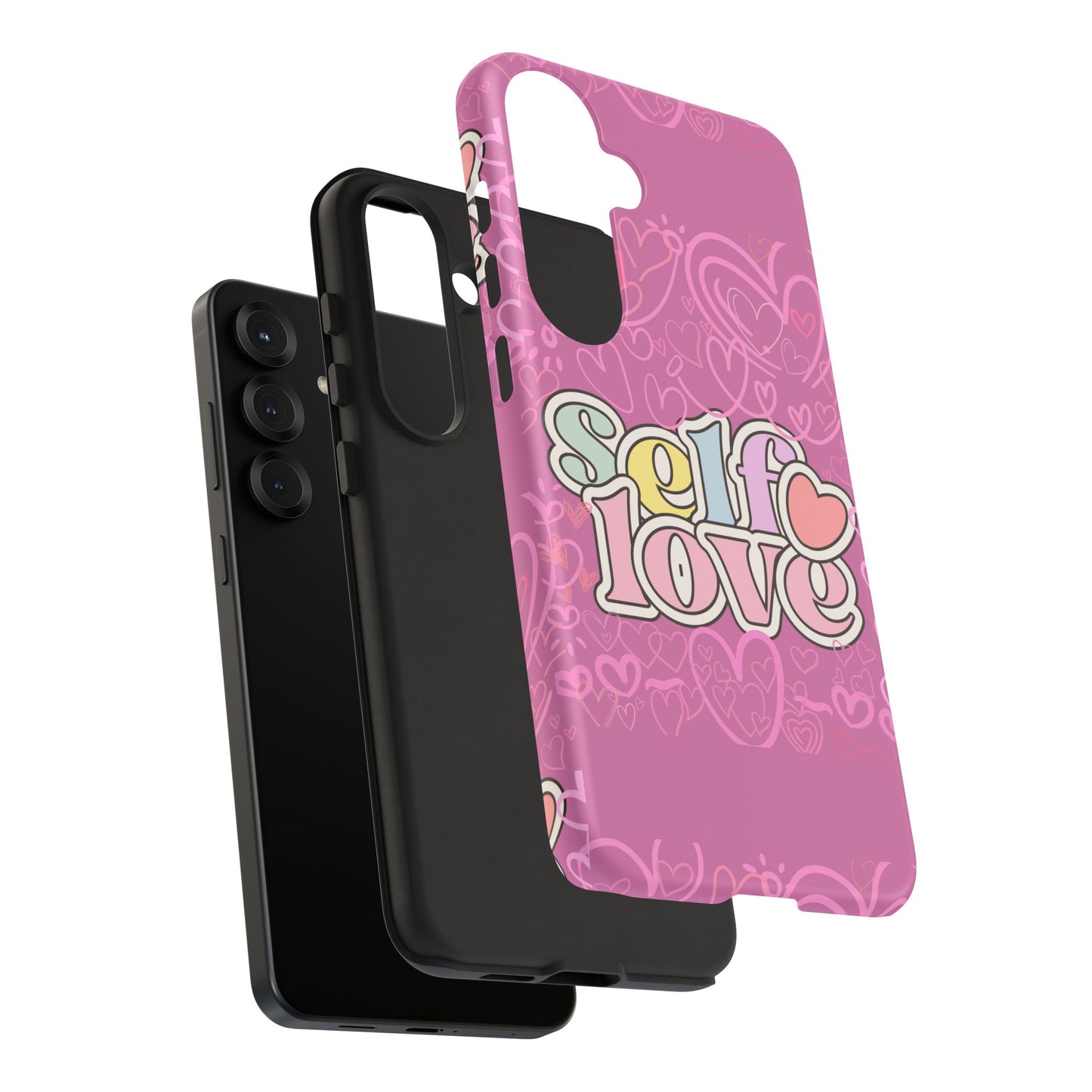 Self Love Phone Case - Cute, Trendy iPhone Cover, Gift for Friends, Positive Affirmation, Valentine’s Day, Self-Care Essentials