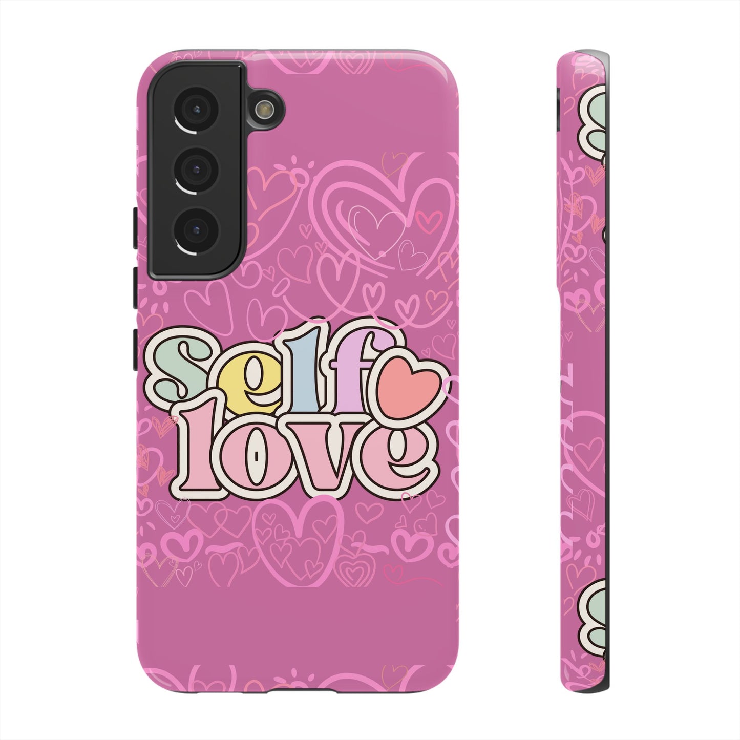 Self Love Phone Case - Cute, Trendy iPhone Cover, Gift for Friends, Positive Affirmation, Valentine’s Day, Self-Care Essentials
