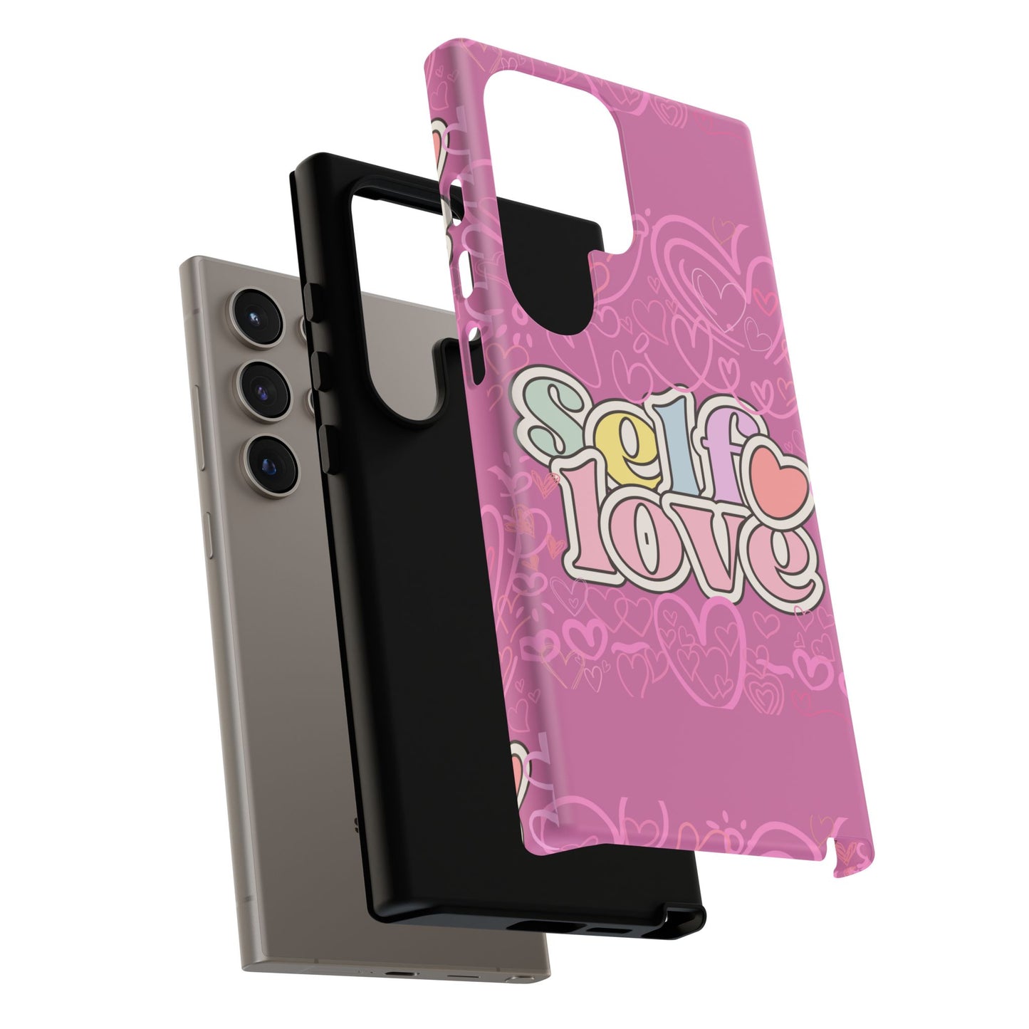 Self Love Phone Case - Cute, Trendy iPhone Cover, Gift for Friends, Positive Affirmation, Valentine’s Day, Self-Care Essentials