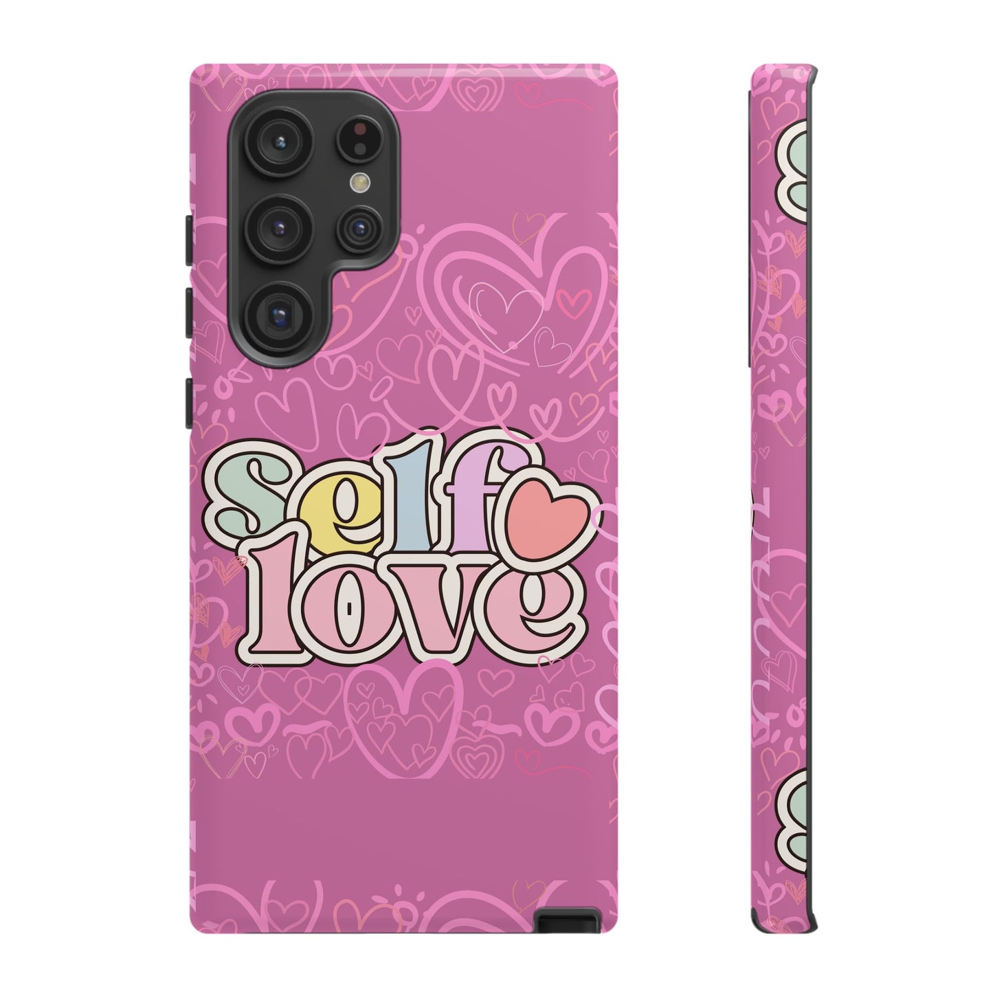 Self Love Phone Case - Cute, Trendy iPhone Cover, Gift for Friends, Positive Affirmation, Valentine’s Day, Self-Care Essentials