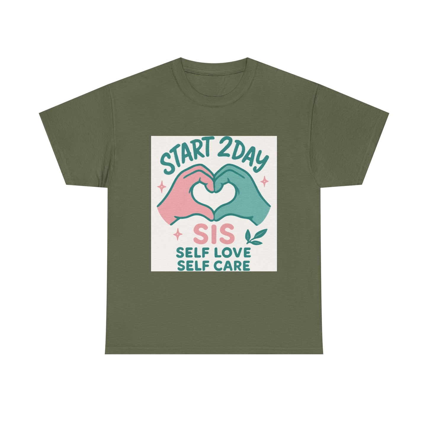 Self Love Motivational Tee, Unisex Cotton T-Shirt for Self-Care, Gifts for Friends, Positive Vibes, Everyday Wear, Inspirational Shirt