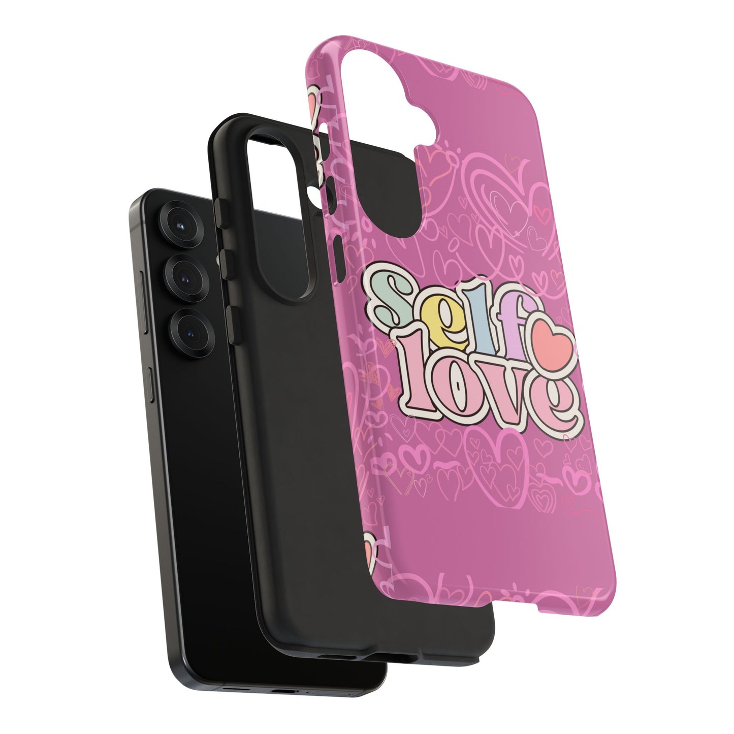 Self Love Phone Case - Cute, Trendy iPhone Cover, Gift for Friends, Positive Affirmation, Valentine’s Day, Self-Care Essentials