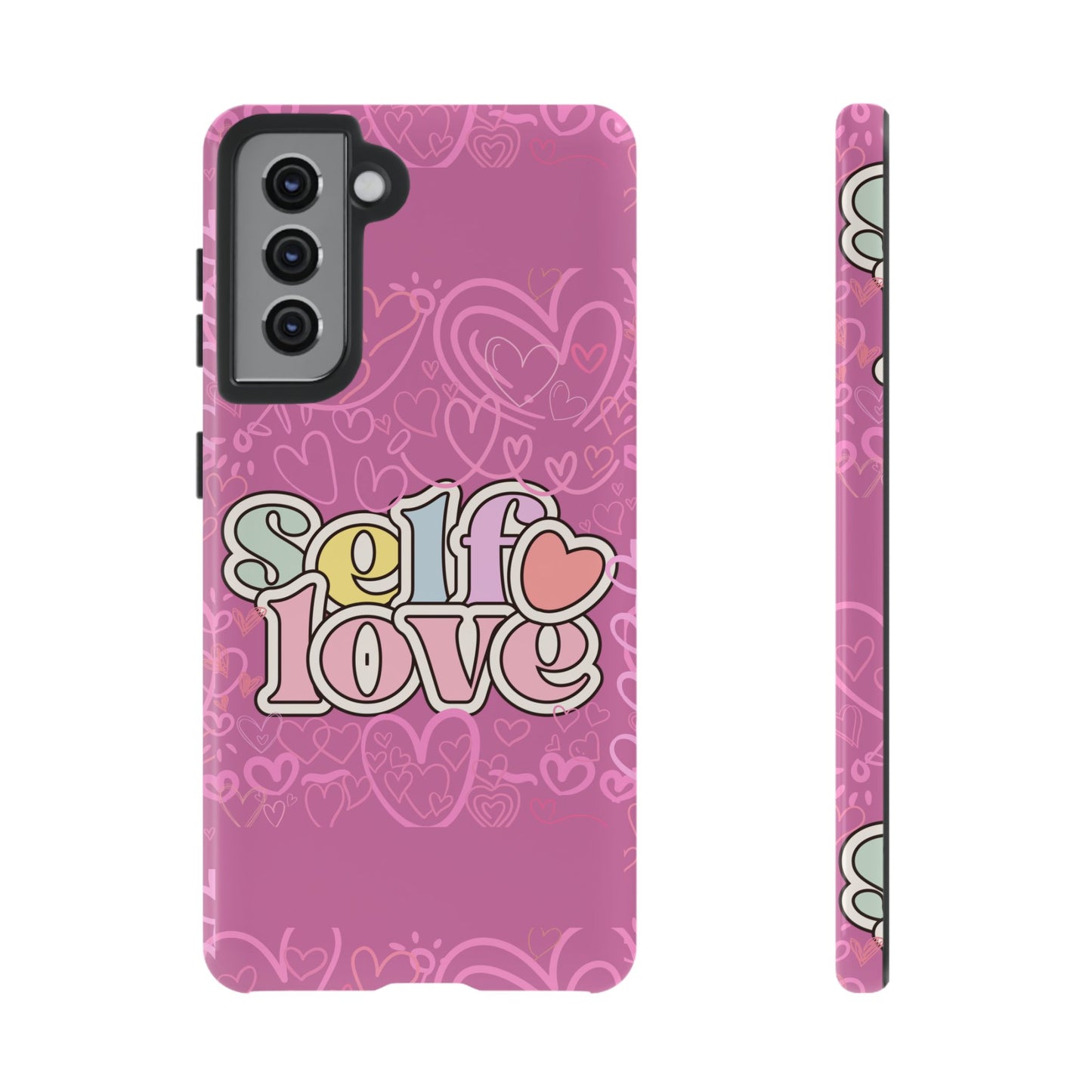 Self Love Phone Case - Cute, Trendy iPhone Cover, Gift for Friends, Positive Affirmation, Valentine’s Day, Self-Care Essentials