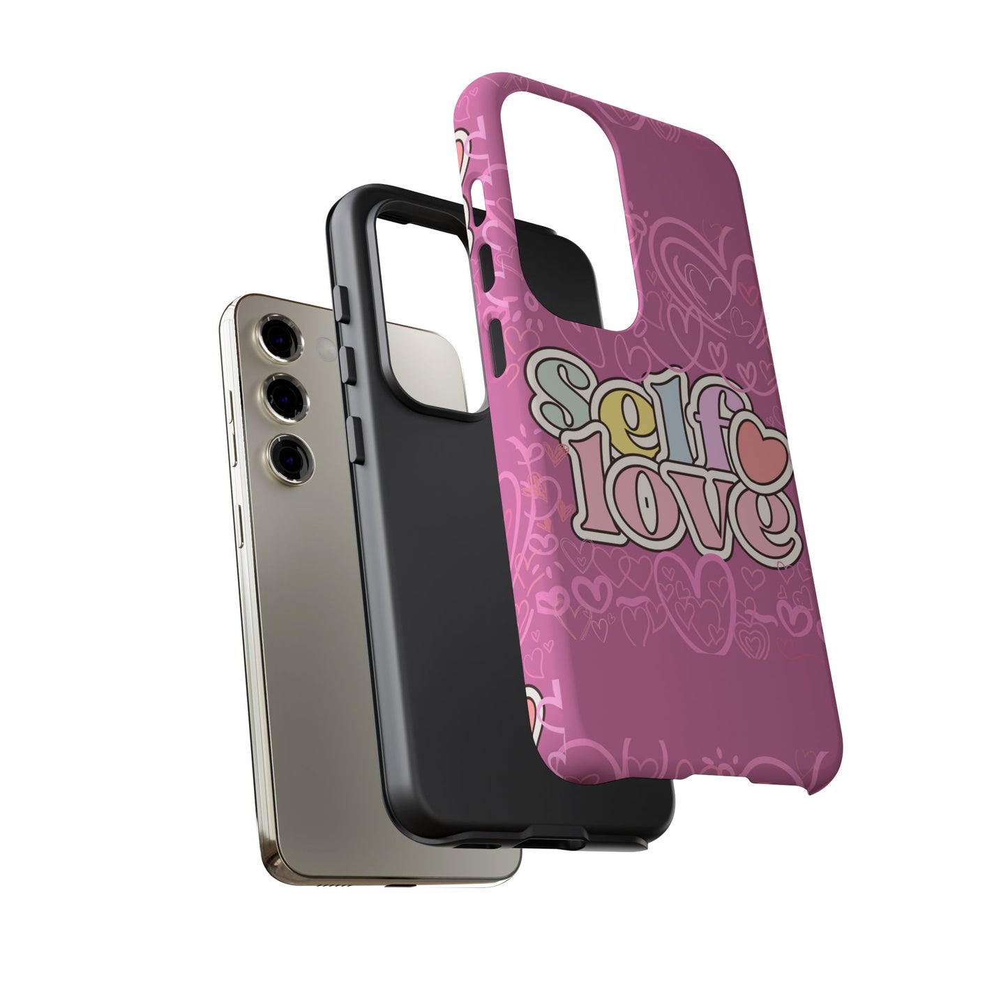 Self Love Phone Case - Cute, Trendy iPhone Cover, Gift for Friends, Positive Affirmation, Valentine’s Day, Self-Care Essentials