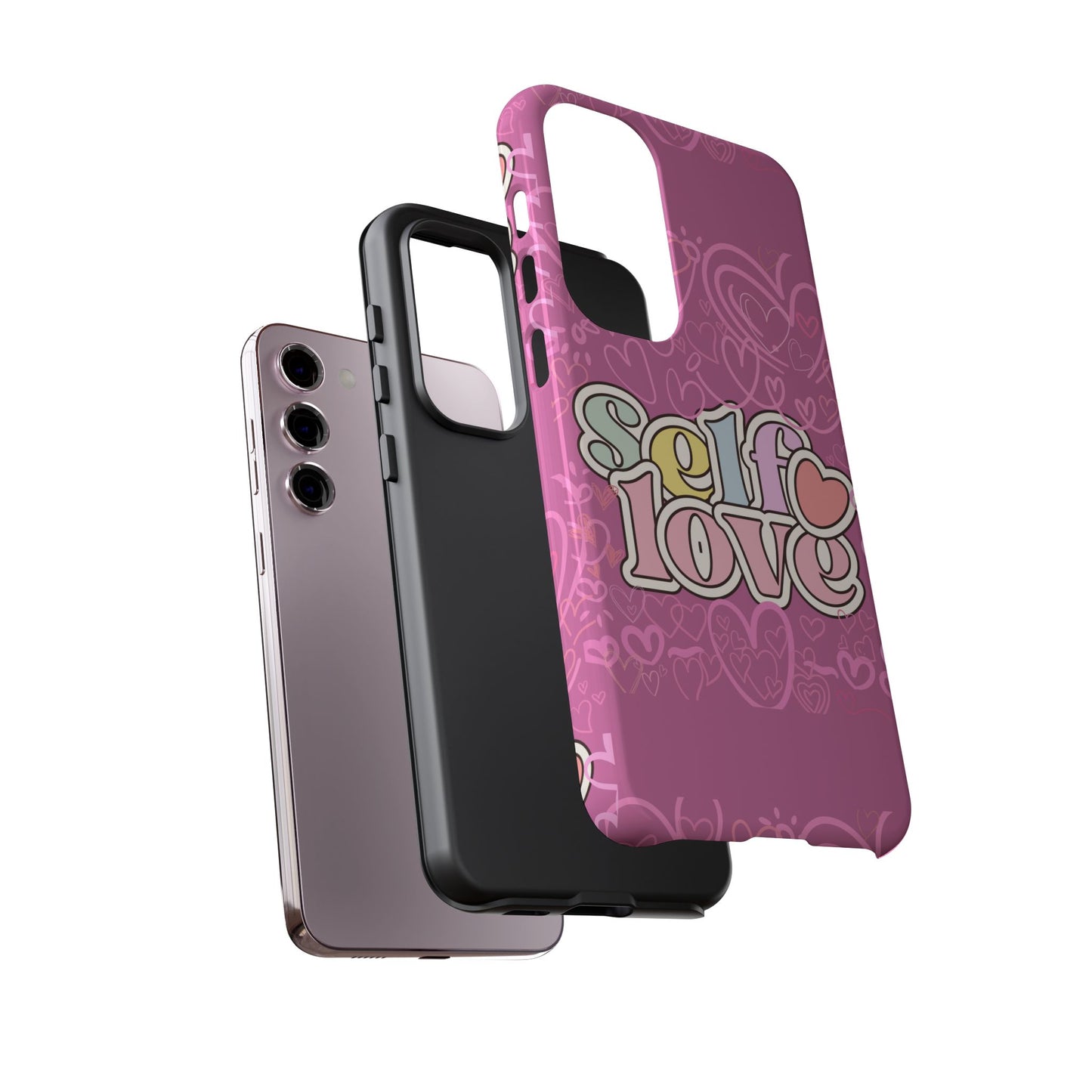 Self Love Phone Case - Cute, Trendy iPhone Cover, Gift for Friends, Positive Affirmation, Valentine’s Day, Self-Care Essentials