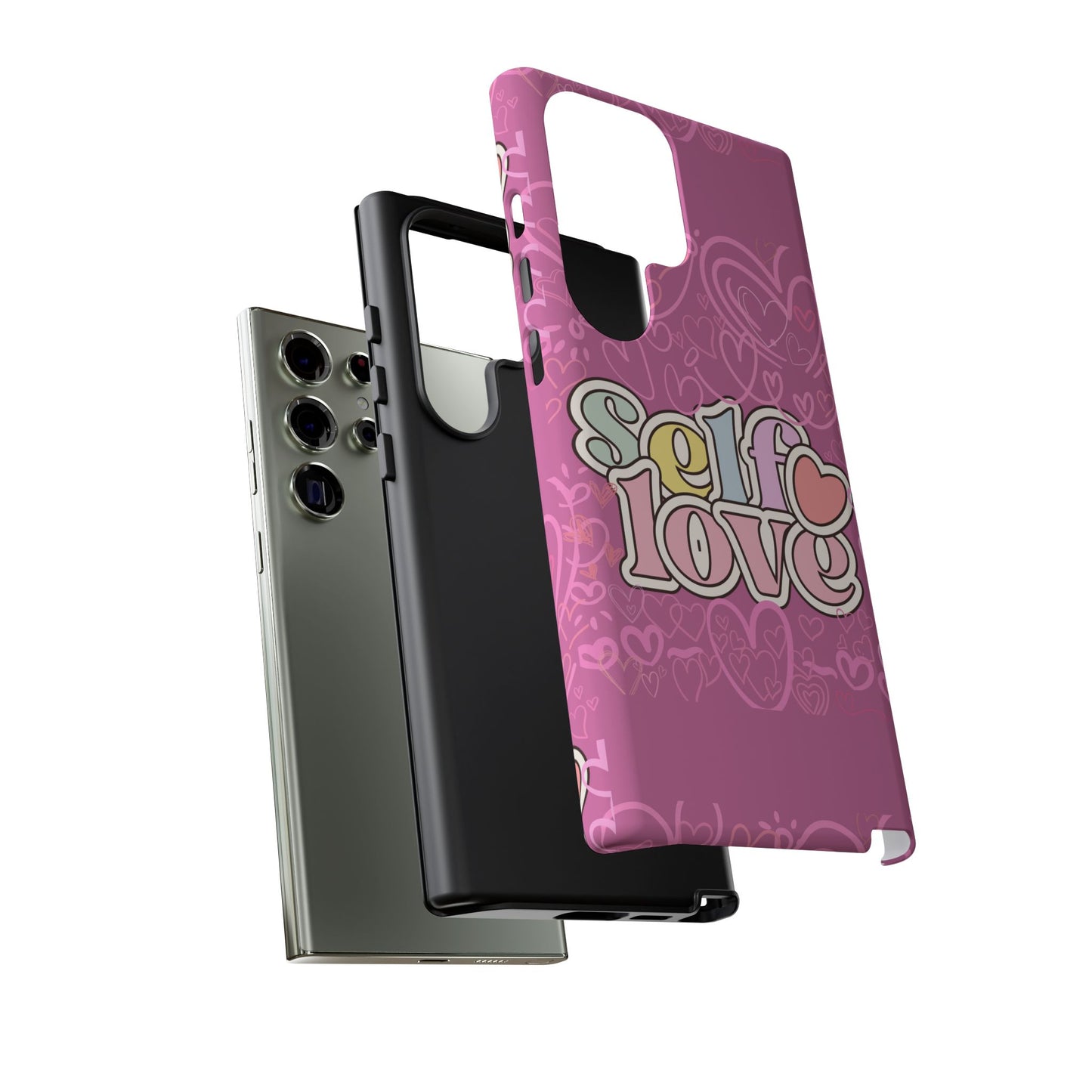 Self Love Phone Case - Cute, Trendy iPhone Cover, Gift for Friends, Positive Affirmation, Valentine’s Day, Self-Care Essentials