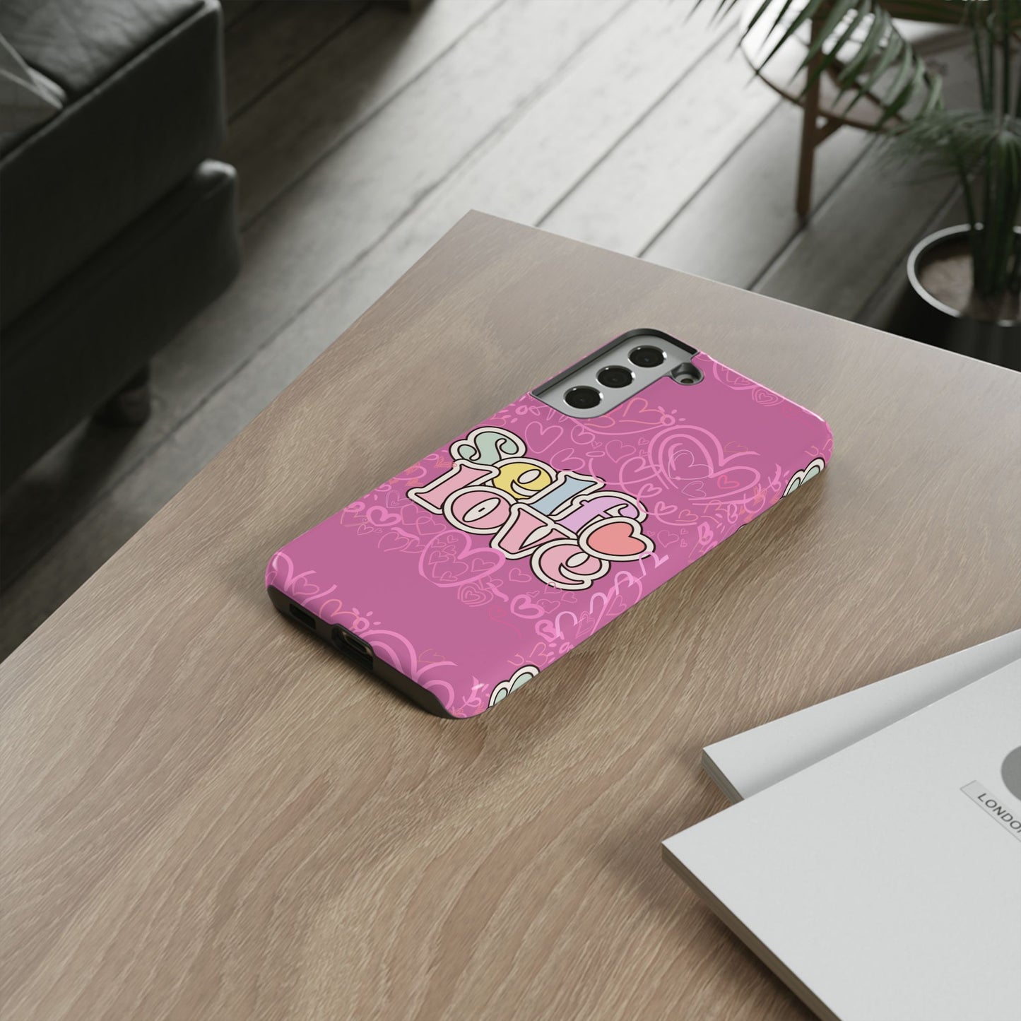 Self Love Phone Case - Cute, Trendy iPhone Cover, Gift for Friends, Positive Affirmation, Valentine’s Day, Self-Care Essentials