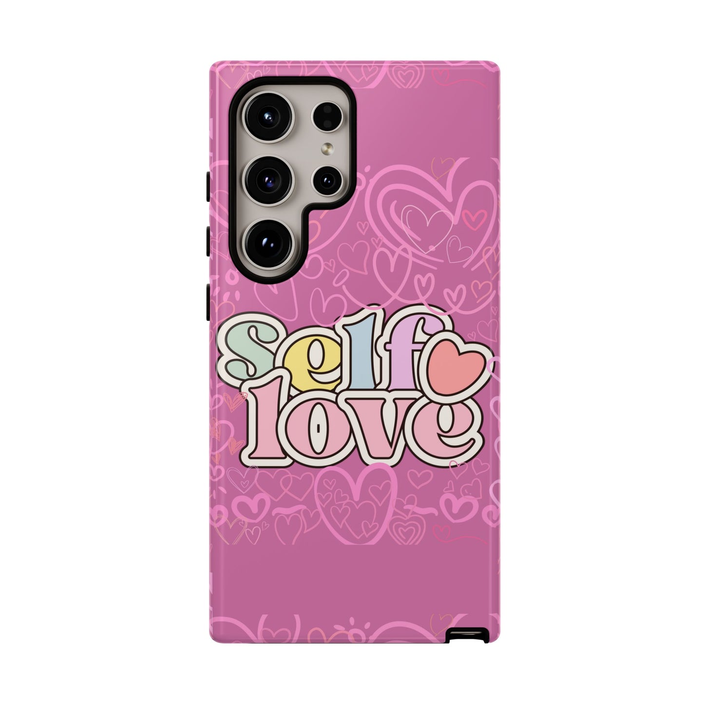 Self Love Phone Case - Cute, Trendy iPhone Cover, Gift for Friends, Positive Affirmation, Valentine’s Day, Self-Care Essentials