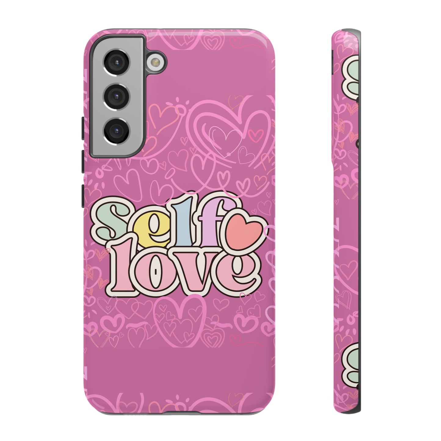 Self Love Phone Case - Cute, Trendy iPhone Cover, Gift for Friends, Positive Affirmation, Valentine’s Day, Self-Care Essentials