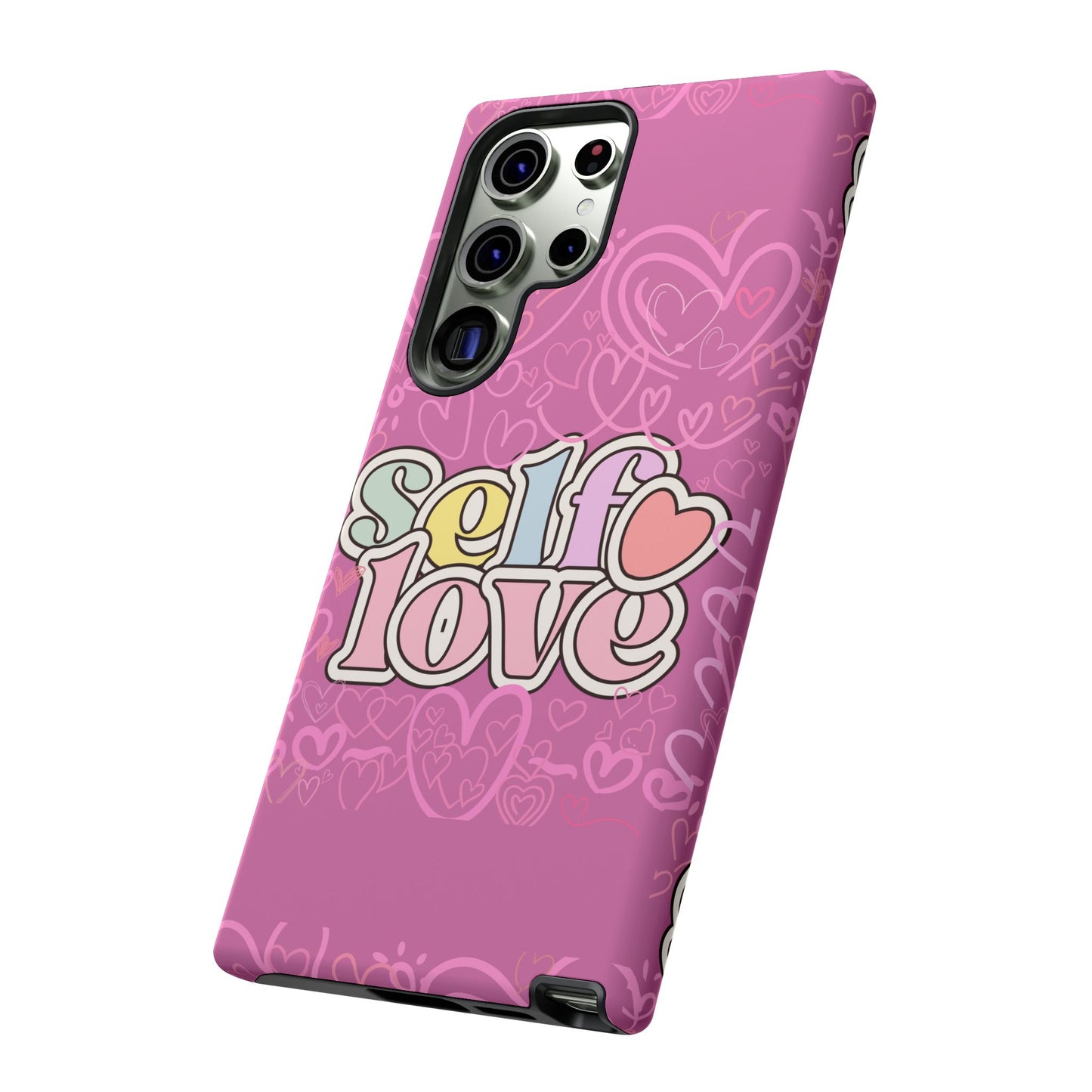 Self Love Phone Case - Cute, Trendy iPhone Cover, Gift for Friends, Positive Affirmation, Valentine’s Day, Self-Care Essentials