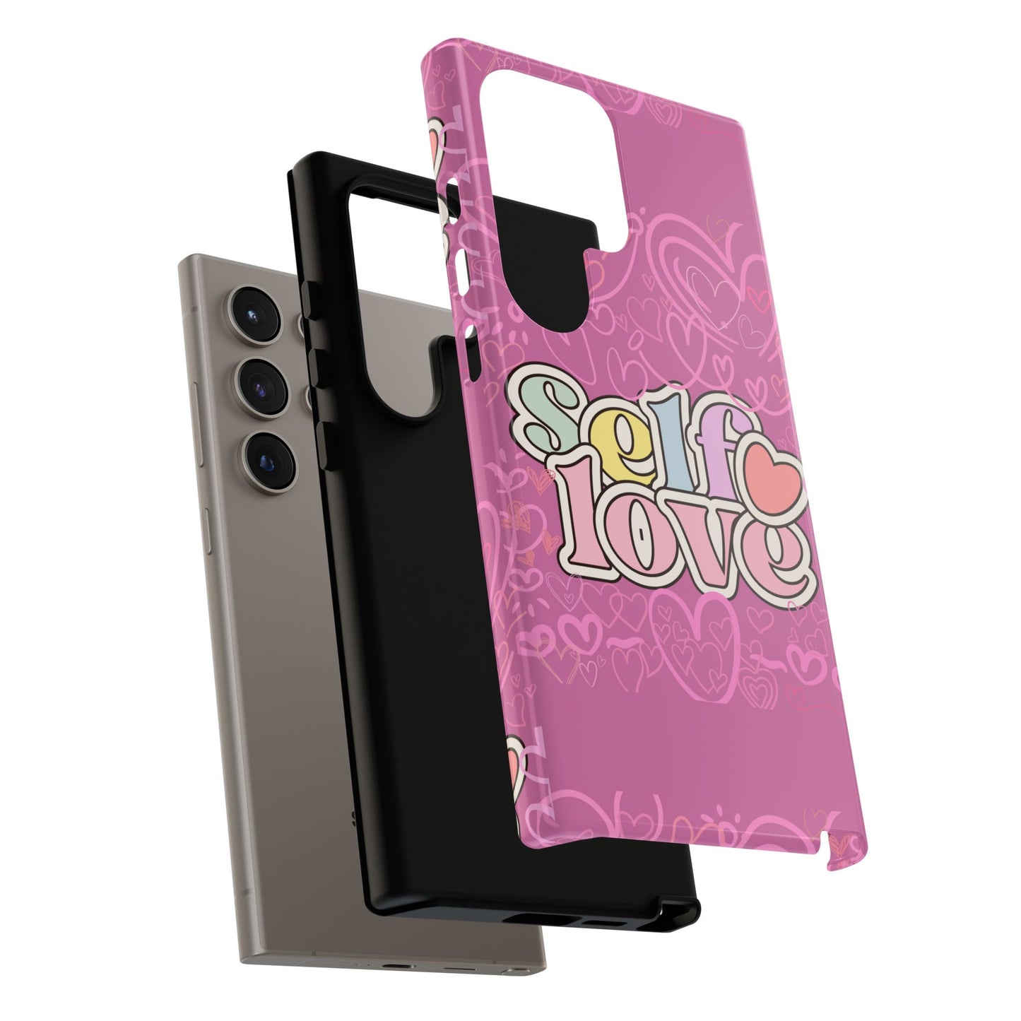 Self Love Phone Case - Cute, Trendy iPhone Cover, Gift for Friends, Positive Affirmation, Valentine’s Day, Self-Care Essentials