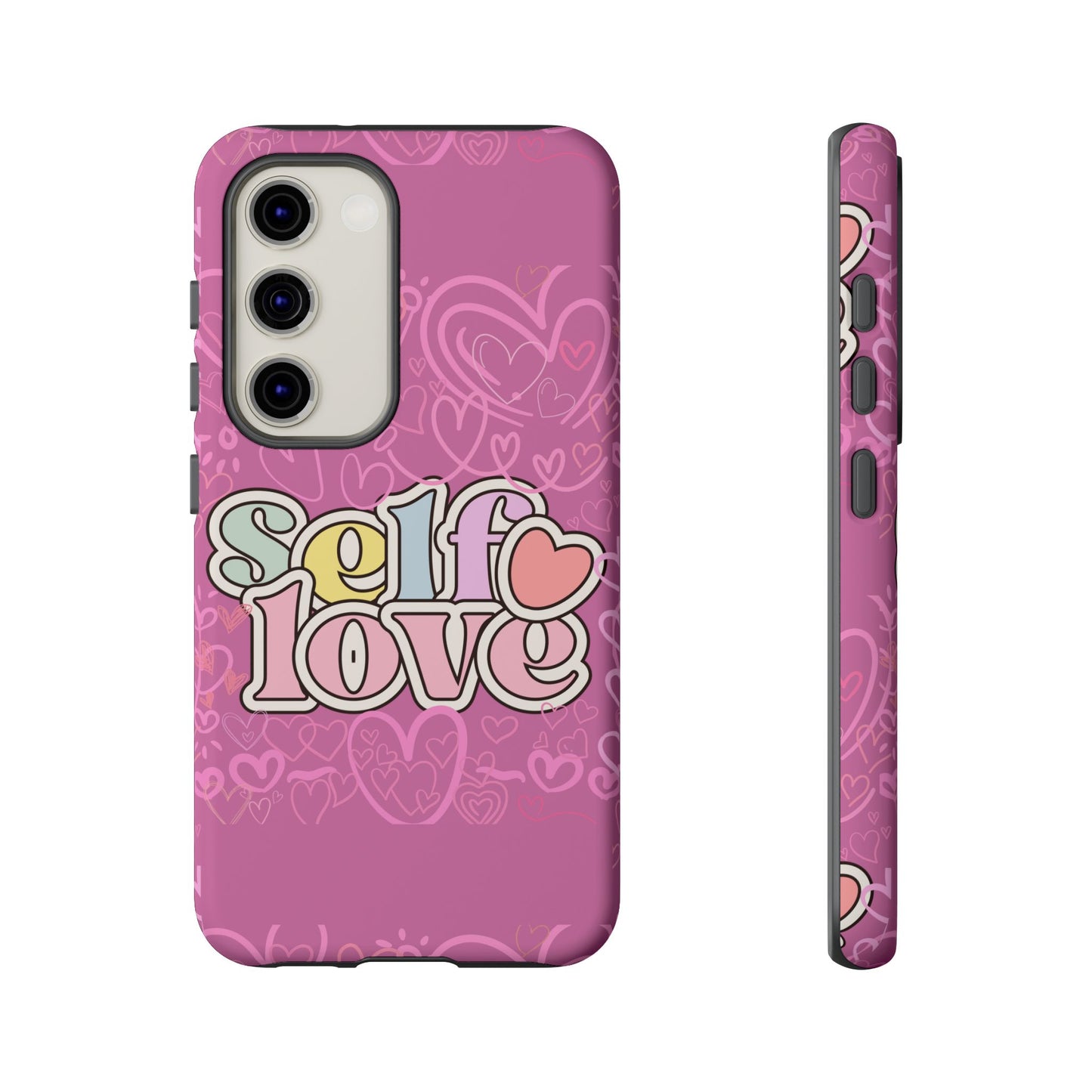 Self Love Phone Case - Cute, Trendy iPhone Cover, Gift for Friends, Positive Affirmation, Valentine’s Day, Self-Care Essentials